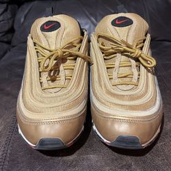 Nike Air Max 97s (Metallic Gold)