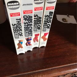 Buns Of Steel Set Of Exercises Tapes