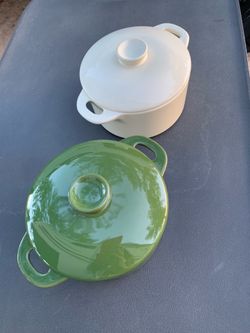 Mini Ceramic Cocotte set