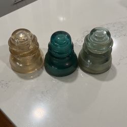Insulators Lot Of 3