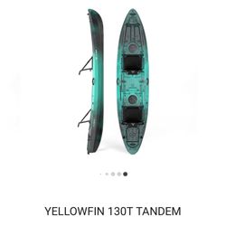 2 x Yellowfin 130t Tandem Kayak