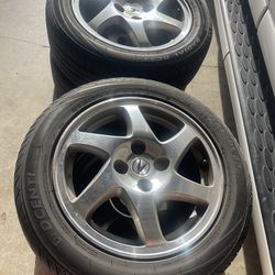 Integra Gsr wheels with tires