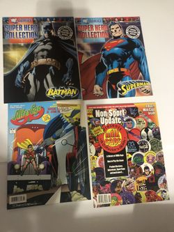 Lot Of Dc Marvel Magazine X4