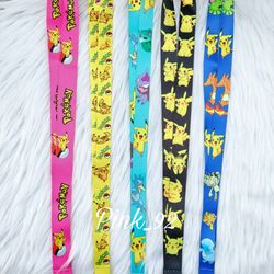 POKEMON PIKACHU KEYCHAIN LANYARD