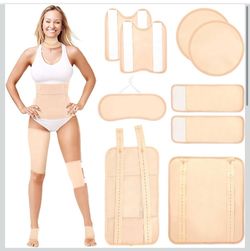 Brand New 9-Piece Reusable Castor Oil Wrap Set