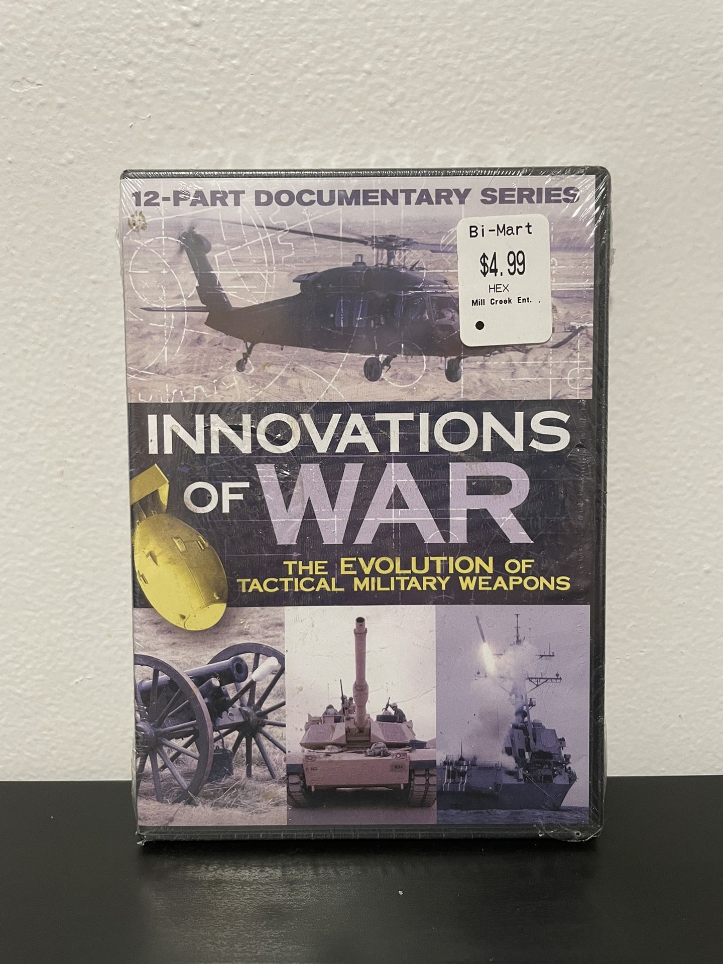 Innovations Of War Evolution Of Tactical Military Weapons DVD NEW SEALED 2015