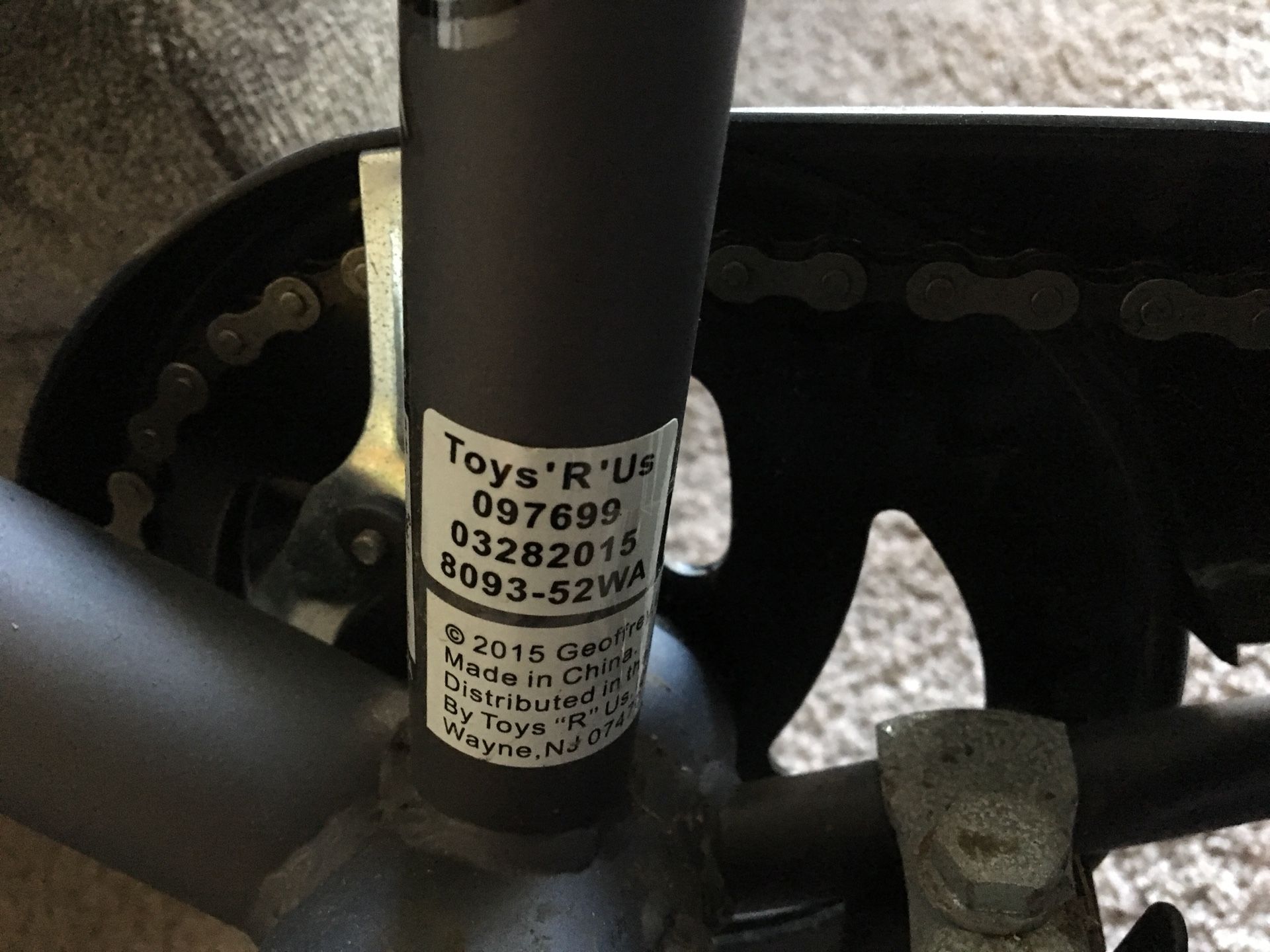 Rallye dirt storm bike sale