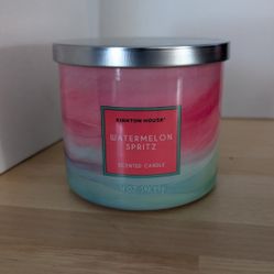 Watermelon Spritz Candle, 14oz. Glass Container. Amazing Scent! 