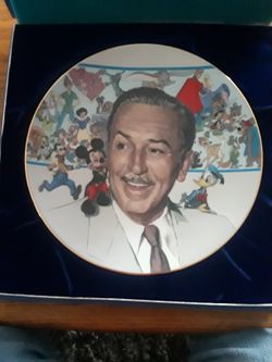 Walt Disney Collector's plate