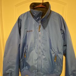 Columbia Mens Blue Insulated Jacket M