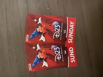 D23 2026 ACC Sunday ALL DAY PASS