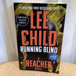 Running Blind - (Jack Reacher) by Lee Child (Paperback)