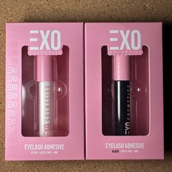 EXO LASH GLUE BUNDLE (CLEAR & BLACK COLORS)