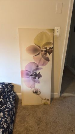 Orchid picture frame