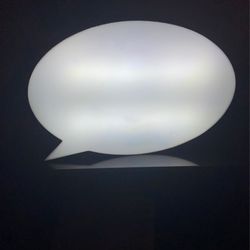 Lit-up Quote Bubble