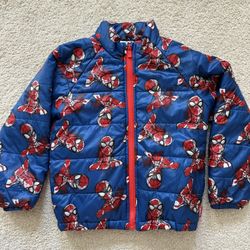 Size 4 Spider-Man Puffer Jacket