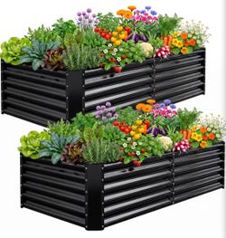 New In Box! Outdoor Galvanized (6’x3’x1’) (2 Pack) $45 FIRM (#1443)