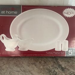Turkey Platter Set 