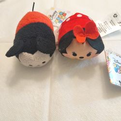 Disney Tsum Tsum Mini Plush Mickey & Minnie Mouse