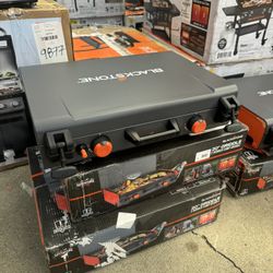 Blackstone Adventure Ready 20"x14" 2-Burner Propane Camping Griddle with Latching Hood and Handle