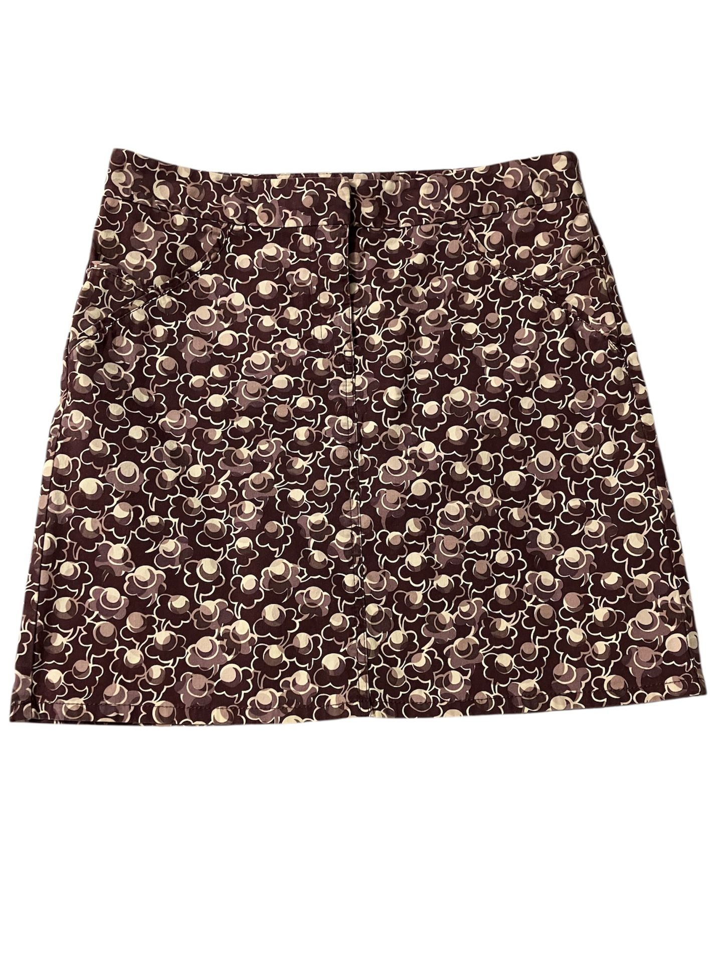 Ann Taylor LOFT Women’s Straight Skirt – Size 10 – Retro Floral Print
