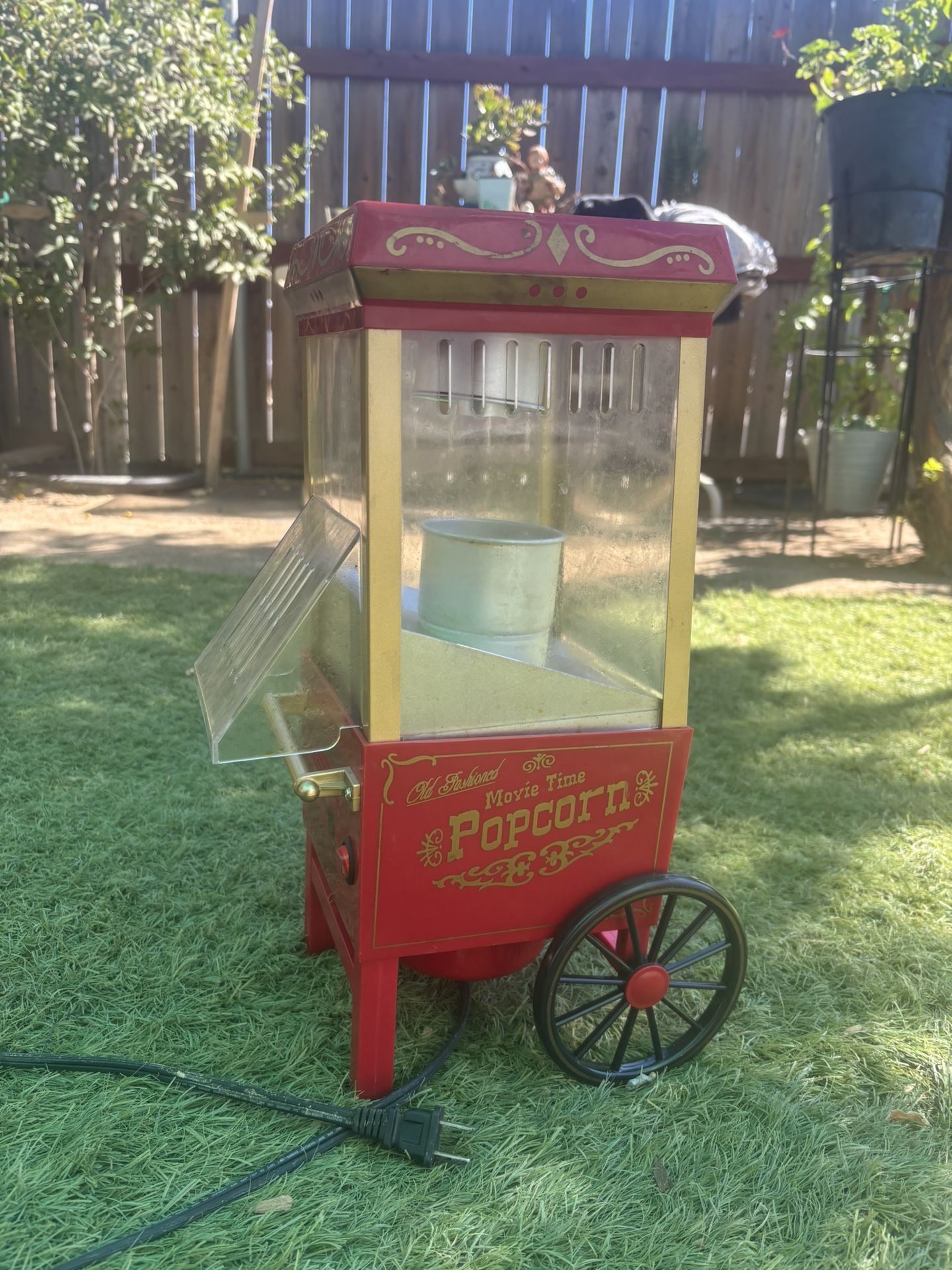 Máquina De Palomitas Popcorn Cart ,