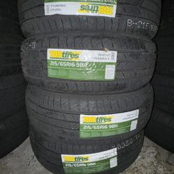 215-65-16 New Tires 45,000 Mile Warranty $300/set💰506 New Tires