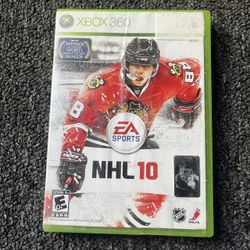 EA Sports NHL 10 Xbox (contact info removed)
