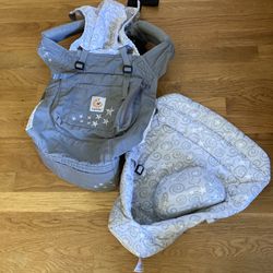 Ergobaby Carrier Incl Infant Insert And Bumper Seat 