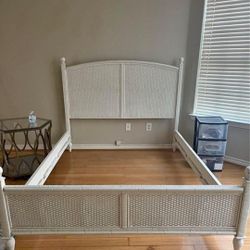 QUEEN BED FRAME-PIER ONE WICKER