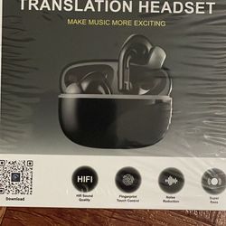 AI Intelligent Translation Headset