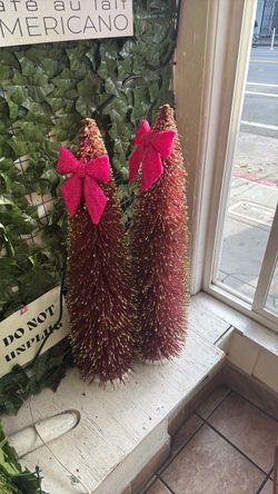 Pink Christmas Trees