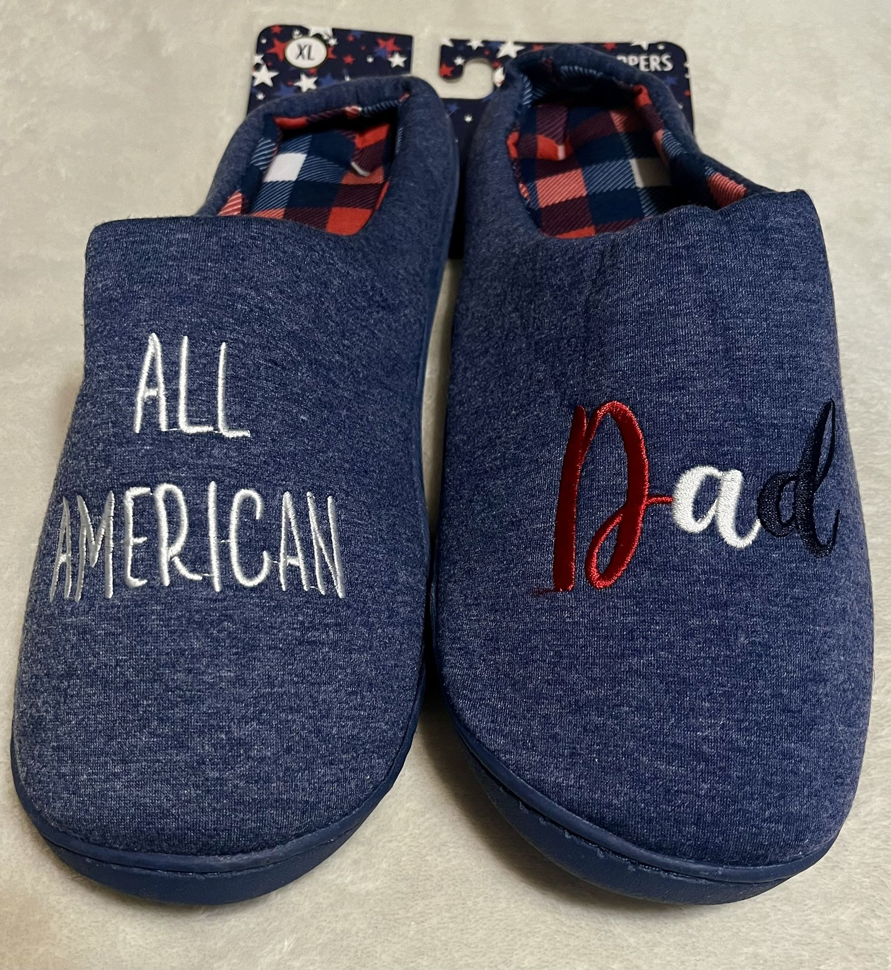 All American Dad Slippers XL