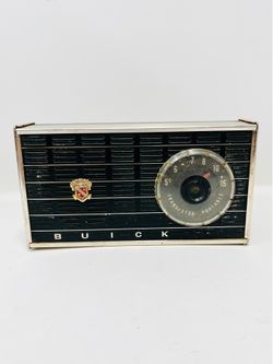 Vintage Rare 1959 Buick Delco Transistor Auto Portable Radio Model 981970