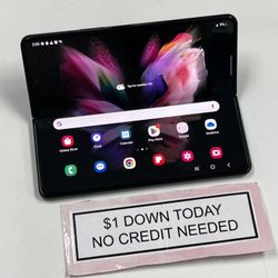 Samsung Galaxy Z Fold 3 5G -PAYMENTS AVAILABLE-$1 Down Today 