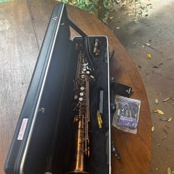 Soprano Saxophone Antigua Winds Model SS4290VC 'Powerbell'