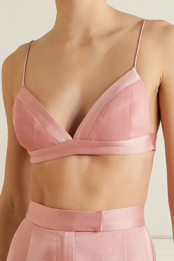Alex Perry Pink Bralette Women Sz. 8