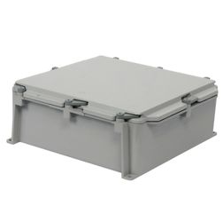 Kraloy 278308 JBX12124 12''x12''x4'' PVC Junction Box Indoor/Outdoor Rated