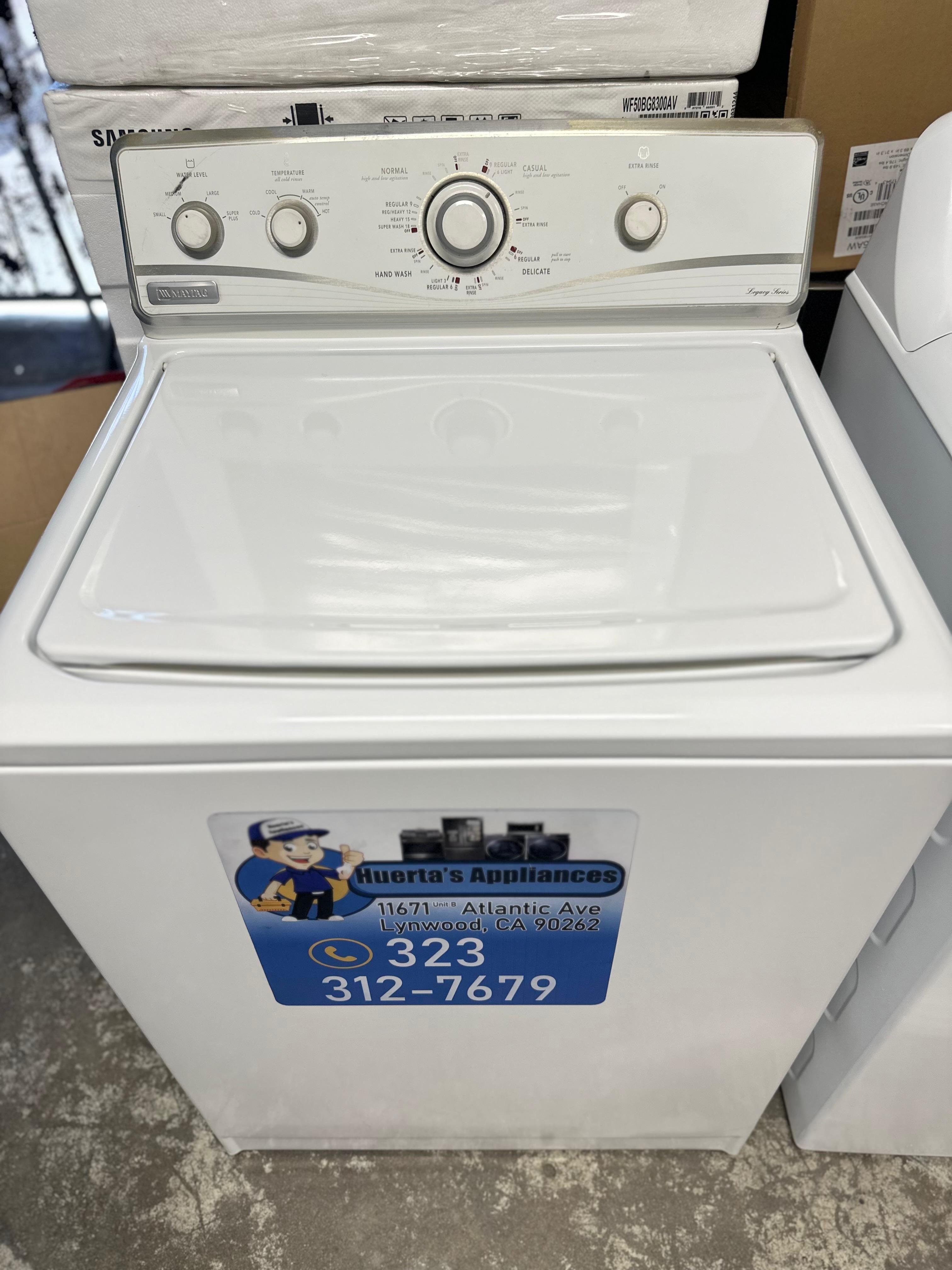 Maytag Top Load Washer with Agitator