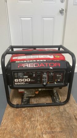 Generador 6500 Max starting watts