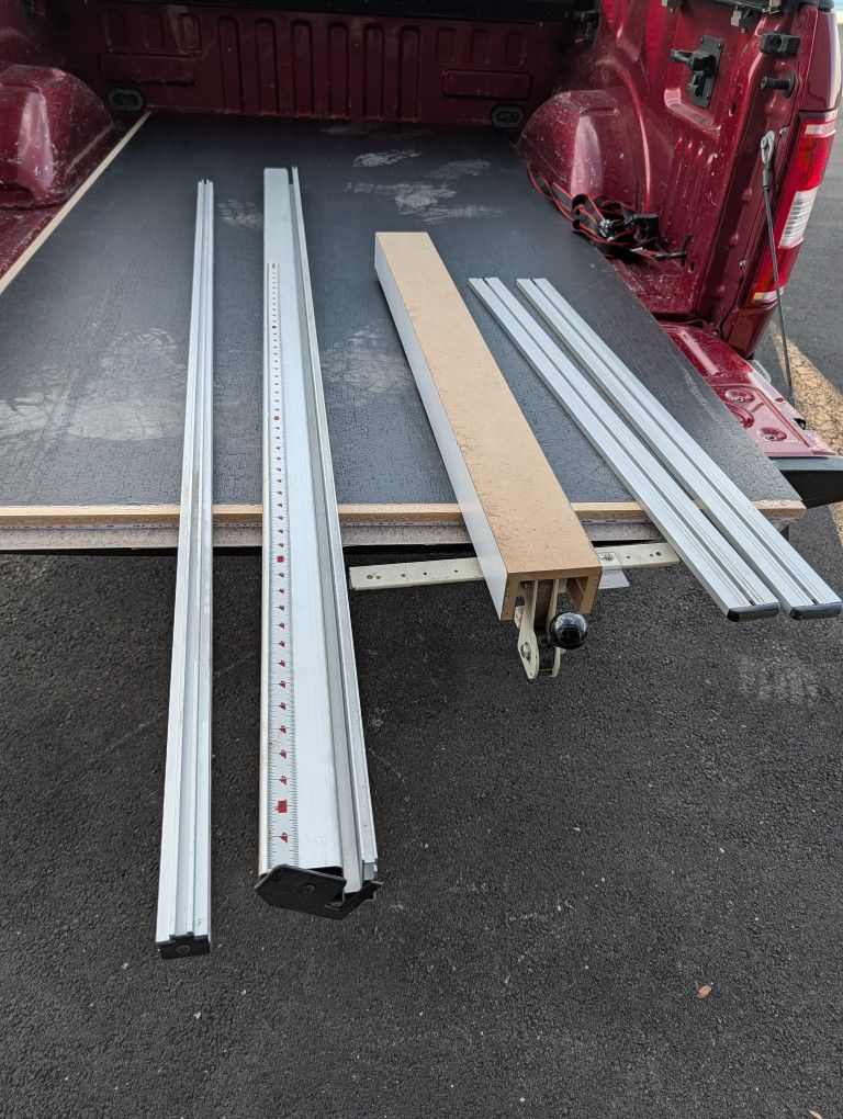 Shop Fox Aluma Classic Table Saw Fence w/Long Rails