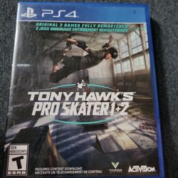 Tony Hawk 1 2 Ps4