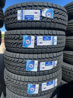 LT245/75/16 leao lion Sport AT INSTALLED