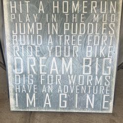 Boy Rules - Wall Decor 