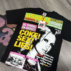Asaali  “COKE SEX LIES” Tshirt