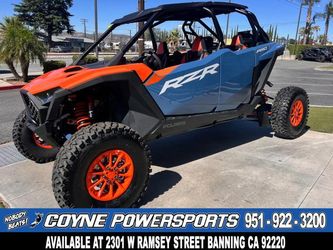 2025 Polaris Rzr Pro S 4 Ultimate Orange Burst Zenith Blue