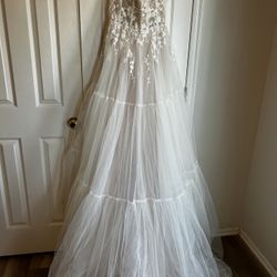 Beautiful White Lillian West Wedding Dress