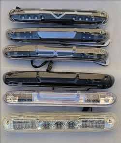 07-13 Chevrolet Silverado Gmc Sierra LED 3rd Brakelight Stop Light High Mount Tercera Luz De Freno Luces Focos Third Cab Lights Chevy
