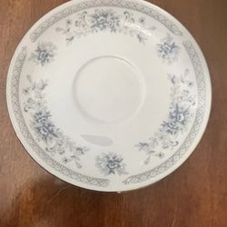 Salem Heritage Collection by American Limoges “Bridal Bouquet” Saucers - Set 6