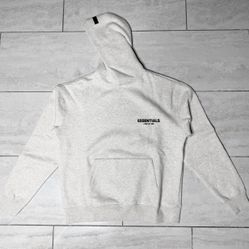 Light Oatmeal Essentials Hoodie
